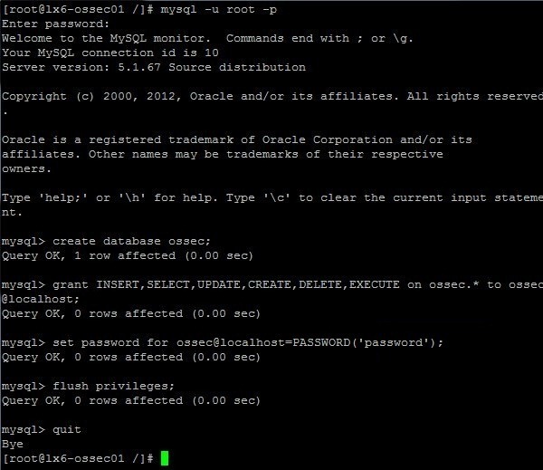 Setup OSSEC with mySQL and AnaLogi in CentOS 6