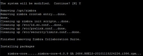 installzimbra9 installzimbra9