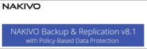 Nakivo Backup & Replication 8.1 released