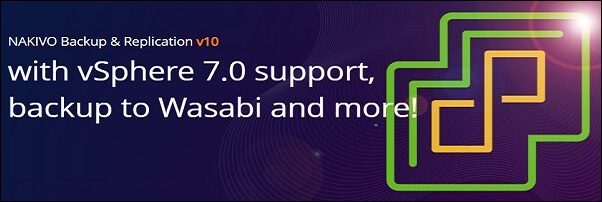 Nakivo Backup & Replication 10 with backup to Wasabi