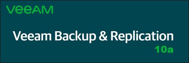 Veeam Backup & Replication 10a rilasciato