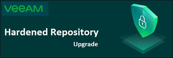 Veeam v11: aggiornare l'Hardened Repository