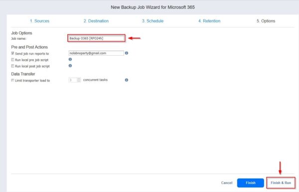 backup and recover office 365 6