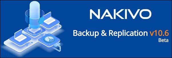 Nakivo v10.6 beta with NAS Backup