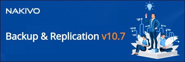 Nakivo v10.7 with backup to Azure Blob and Teams backup