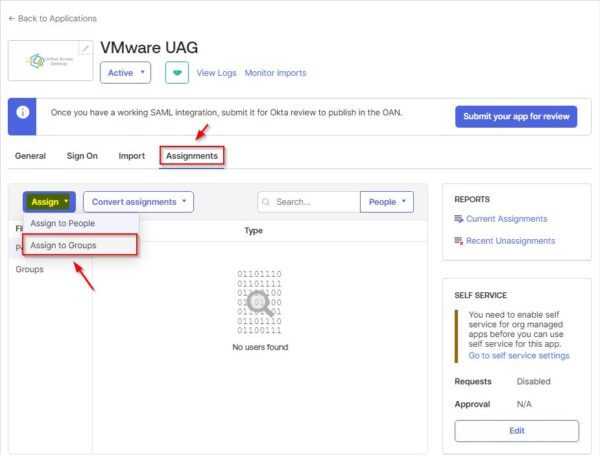 VMware UAG: Okta SAML integration - pt.2 9 Okta SAML 9