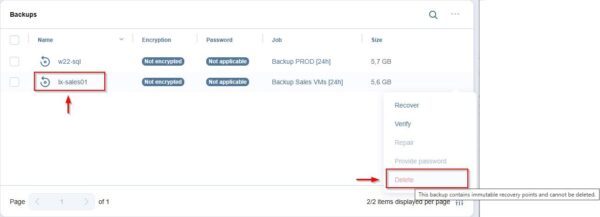 Configurare un Nakivo Hardened Repository 3 nakivo hardened repository 3