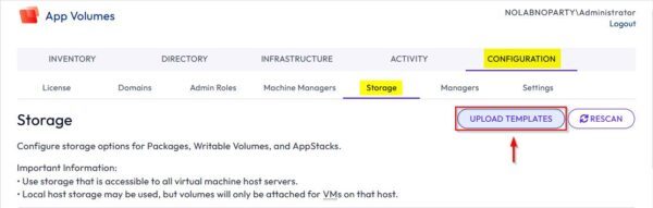 Omnissa Horizon 2503 guida upgrade: App Volumes Manager - pt.1 23 app volumes manager 23