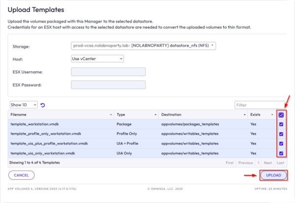 Omnissa Horizon 2503 guida upgrade: App Volumes Manager - pt.1 24 app volumes manager 24