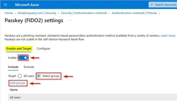 Abilitare l'autenticazione FIDO2 in Omnissa Horizon True SSO 11 autenticazione fido2 11