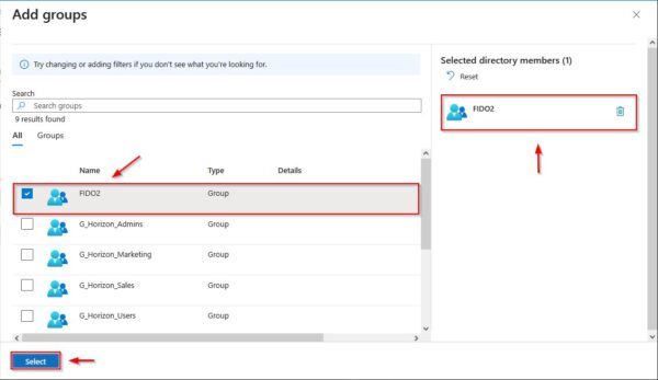 Abilitare l'autenticazione FIDO2 in Omnissa Horizon True SSO 12 autenticazione fido2 12