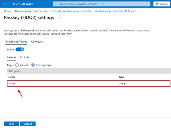 Abilitare l'autenticazione FIDO2 in Omnissa Horizon True SSO 13 autenticazione fido2 13