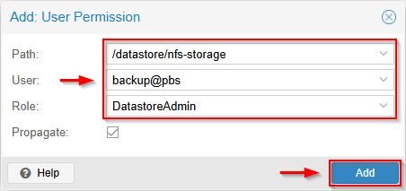 Configurazione Proxmox Backup Server con repository NFS 33 proxmox backup server 33