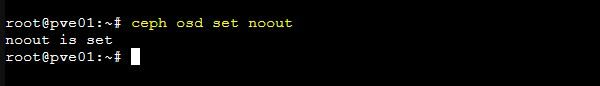 Procedura di spegnimento di un cluster Proxmox con Ceph 2 cluster proxmox 2