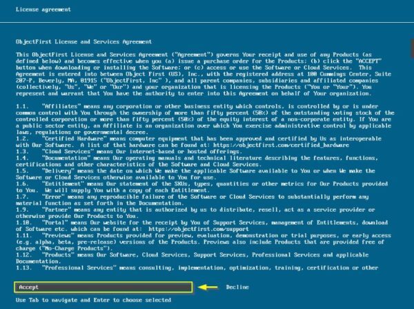 How to expand Object First OOTBI cluster 5 expand Object First OOTBI cluster 5