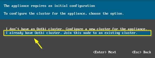 How to expand Object First OOTBI cluster 6 expand Object First OOTBI cluster 6
