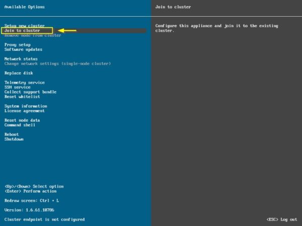 How to expand Object First OOTBI cluster 7 expand Object First OOTBI cluster 7