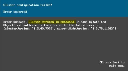 How to expand Object First OOTBI cluster 24 expand Object First OOTBI cluster 24