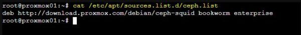 Proxmox aggiornare Ceph Reef a Squid 5 aggiornare ceph reef a squid 5