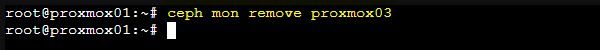 Sostituire un nodo in Proxmox con cluster Ceph 7 Sostituire un nodo in Proxmox 7