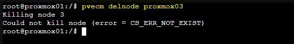 Sostituire un nodo in Proxmox con cluster Ceph 14 Sostituire un nodo in Proxmox 14