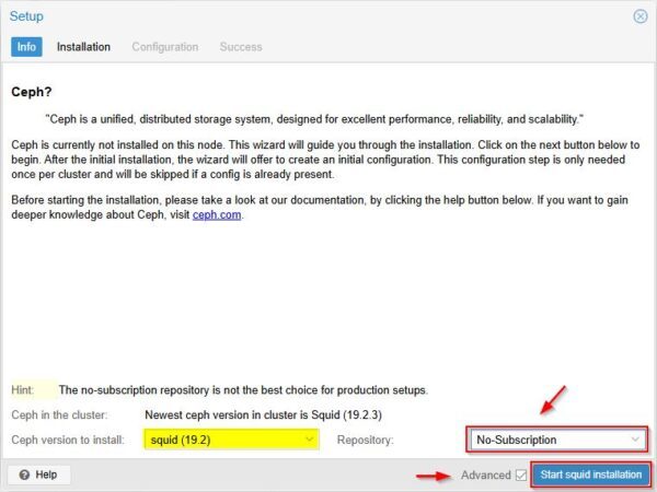 Sostituire un nodo in Proxmox con cluster Ceph 26 Sostituire un nodo in Proxmox 26