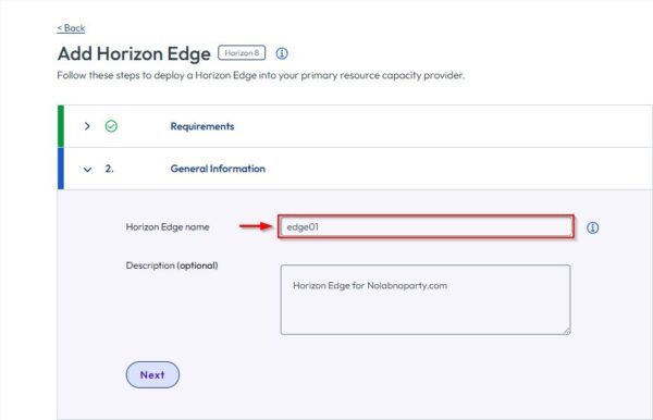 Come installare Omnissa Edge Gateway 15 Omnissa Edge Gateway 15
