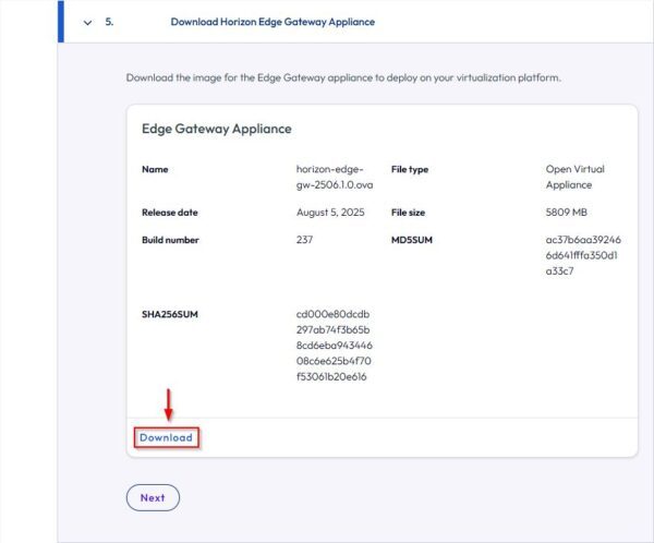Come installare Omnissa Edge Gateway 20 Omnissa Edge Gateway 20