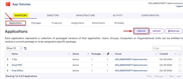 Packaging an application with Omnissa App Volumes 16 Packaging an application 16