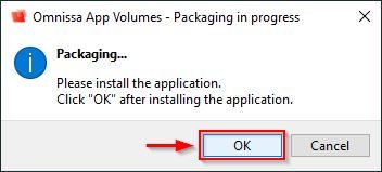 Packaging an application with Omnissa App Volumes 30 Packaging an application 30