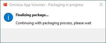 Packaging an application with Omnissa App Volumes 34 Packaging an application 34