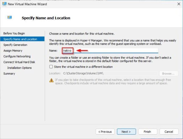 Come installare Nakivo in Hyper-V 3 installare nakivo in hyper-v 3