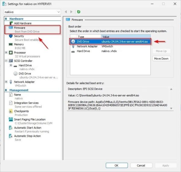 Come installare Nakivo in Hyper-V 12 installare nakivo in hyper-v 12