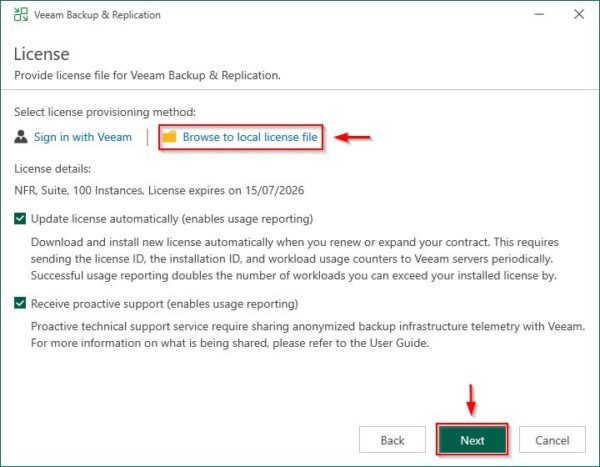 Veeam v13: upgrade strategy & best practices 6 Veeam v13 upgrade 6