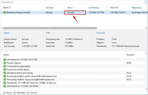 Veeam Backup for Microsoft 365 v8.3 disponibile 23 Veeam Backup for Microsoft 365 23