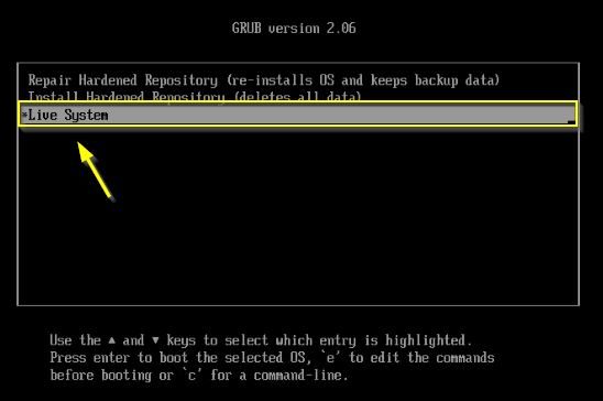 Veeam ISO Hardened Repository: rimozione manuale dei backup 9 Veeam ISO Hardened Repository 9