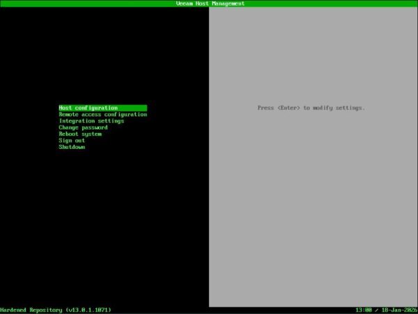 Upgrade Veeam Hardened Repository v2 to v13 26 veeam hardened repository 26