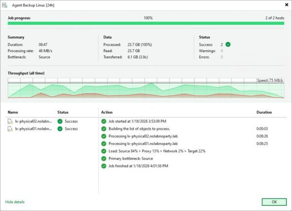 Upgrade Veeam Hardened Repository v2 to v13 34 veeam hardened repository 34