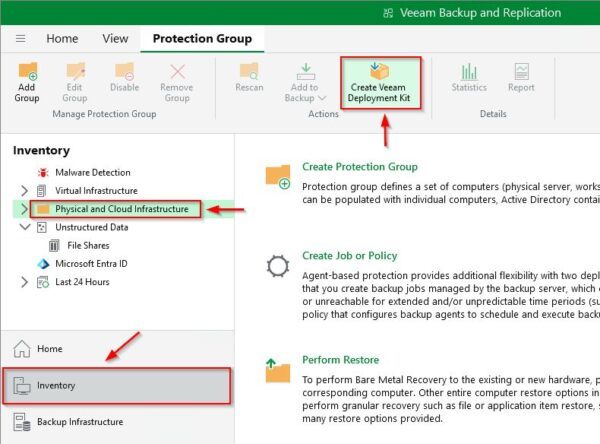 Using the Veeam Deployment Kit 8 veeam deployment kit 8