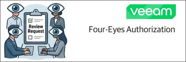 Veeam: using the Four-Eyes Authorization