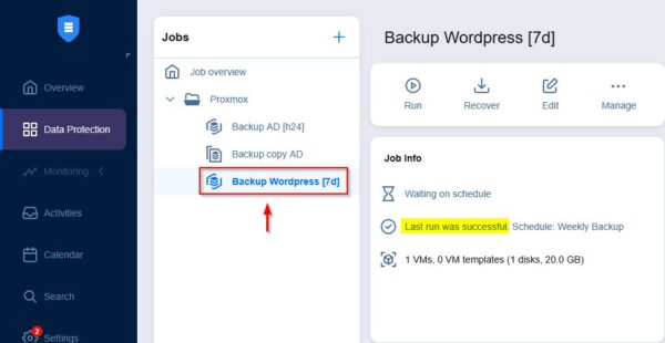 Nakivo Instant Recovery per Proxmox VE: guida completa 3 nakivo instant recovery 3