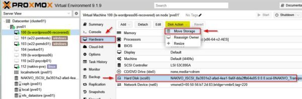 Nakivo Instant Recovery per Proxmox VE: guida completa 19 nakivo instant recovery 19