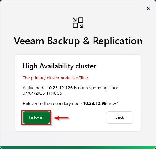 Veeam High Availability Cluster: failover e automazione - pt.2 7 Veeam High Availability Cluster 7