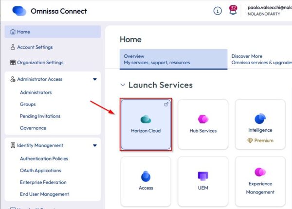Aggiornare Omnissa Edge Gateway 3 edge gateway 3