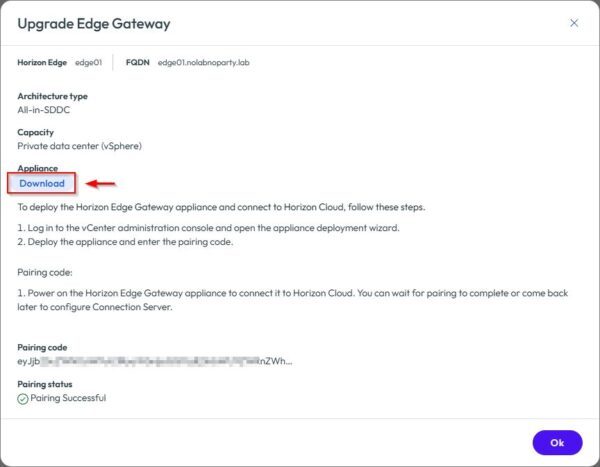 Aggiornare Omnissa Edge Gateway 6 edge gateway 6