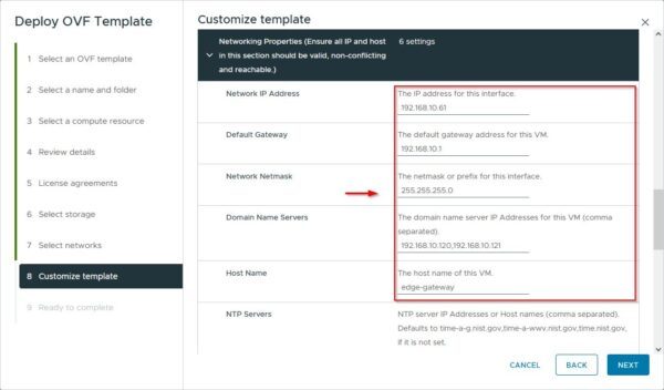 Aggiornare Omnissa Edge Gateway 18 edge gateway 18