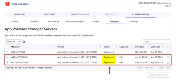 Scaling Omnissa App Volumes Manager con load balancer Kemp 22 Scaling Omnissa App Volumes 22
