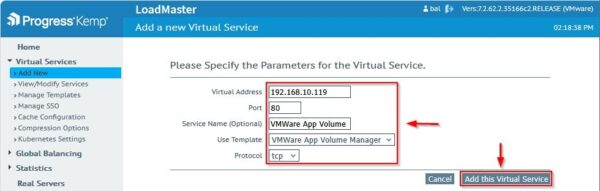 Scaling Omnissa App Volumes Manager con load balancer Kemp 24 Scaling Omnissa App Volumes 24