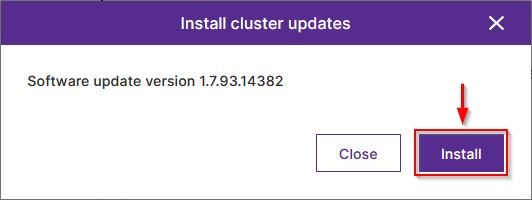 How to upgrade Object First OOTBI cluster 7 upgrade Object First OOTBI cluster 7