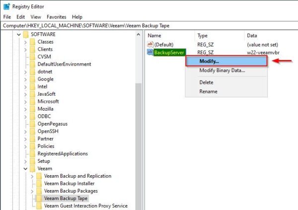 Veeam Tape Library errore "VBR isn't current owner" 4 VBR isn't current owner 4